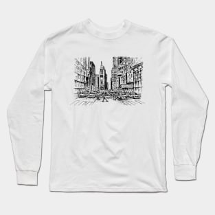 Times Square Long Sleeve T-Shirt